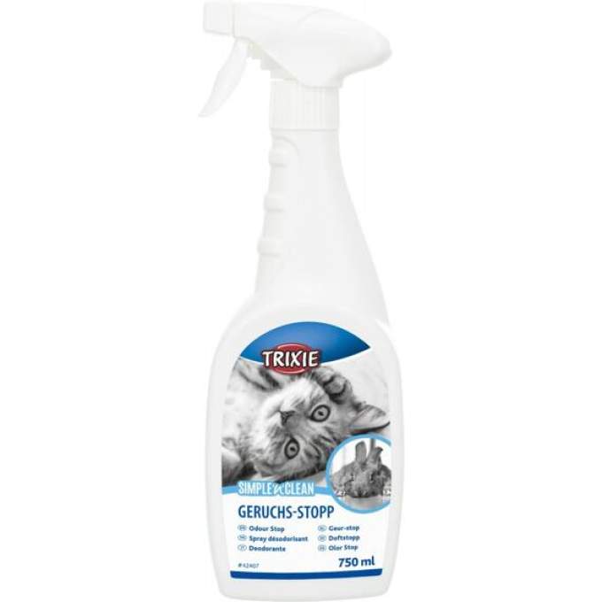 Trixie Simple´n´Clean Odour Stop, stop zápachu pro kočičí WC, 750ml