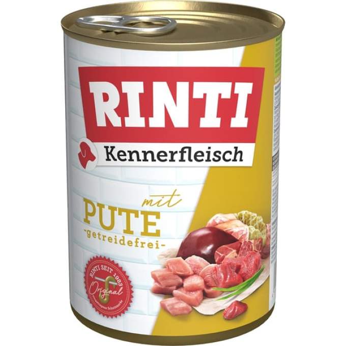 Rinti Dog Kennerfleisch konzerva krůta 400g