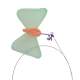 Jofi udice Butterfly, 1ks