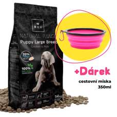 Rex Natural Range Puppy Large Breed Chicken & Rice 14kg + Cestovní miska zdarma