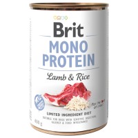 Konzerva Brit Monoprotein Lamb & Brown Rice 400g