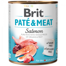 Konzerva Brit Paté & Meat Salmon 800g