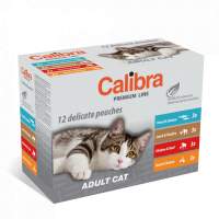 Calibra Cat kapsa Premium Adult multipack 12x100g