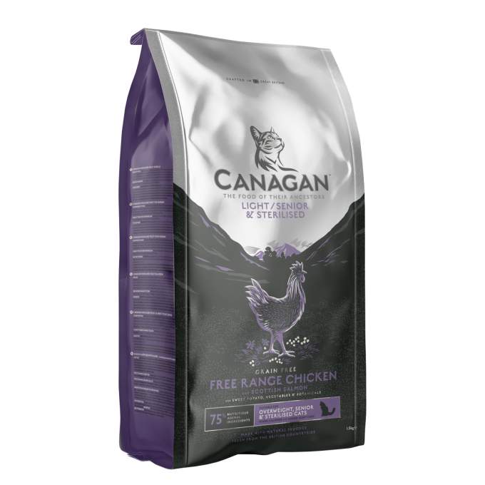 EXP 8/24 Canagan Cat dry light/senior/sterilised 1,5 kg