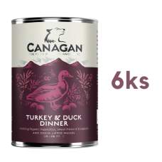 Canagan krůta a kachna 6 x 400g