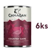 Canagan zvěřina 6 x 400g