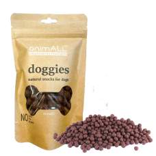 Doggies snack M, losos & arktický kril, 200g