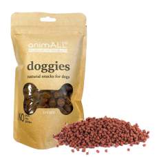 Doggies snack S, kachna &  kril, 200g