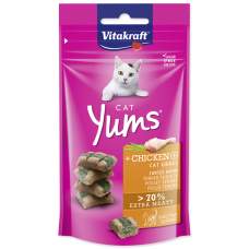 VITAKRAFT Cat Yums Huhn & Katzengras 40g