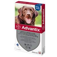 Advantix S.O. pes nad 25 kg a.u.v. sol 1 x 4 ml